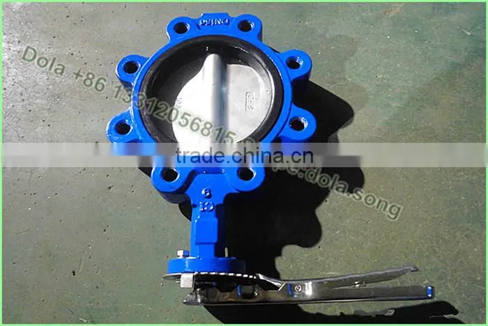 BV-DS143 BS5155 PN16 wafer style butterfly valve