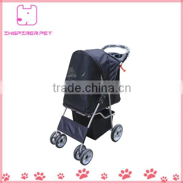 Double Twin Wheels Pet Stroller