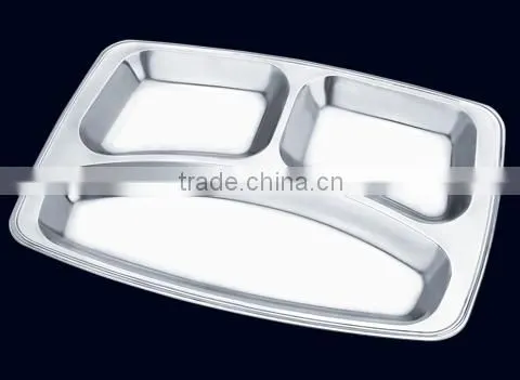 metal dinner tray