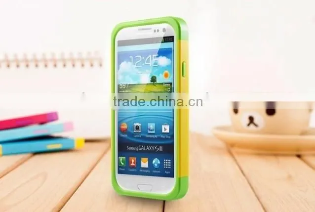 2013 Newest Colorful TPU+PC Funky Mobile Phone Cases for Sumsung 9500/ 9300/ 7100/ note3/9000 "11"
