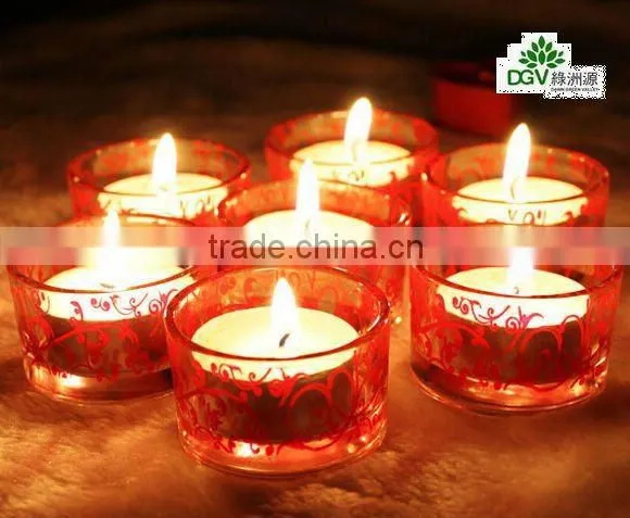 butterfly shape clear plastic tealight cups