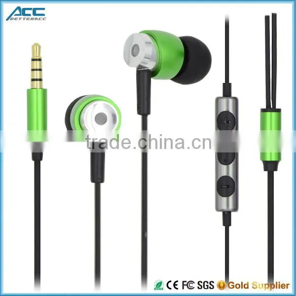 Hottest Sale New product Wholesale Sport stereo Earphone with mic