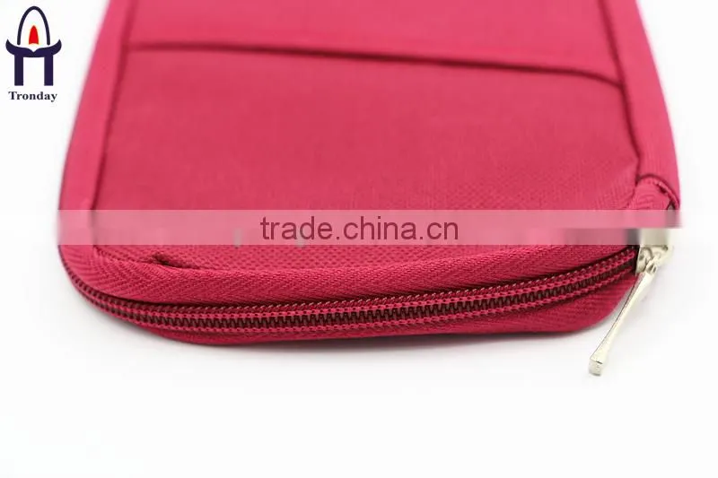 Factory direct price wholesale travel wallet red 600D tactical wallet