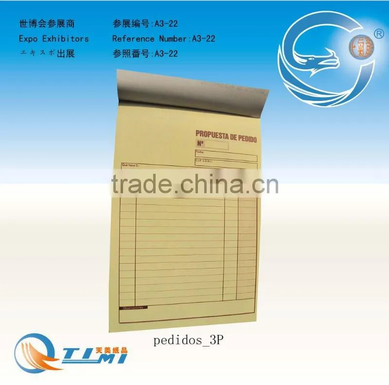 pedidos,cash receipt book,restaurant small docket book,docket book,phone message book