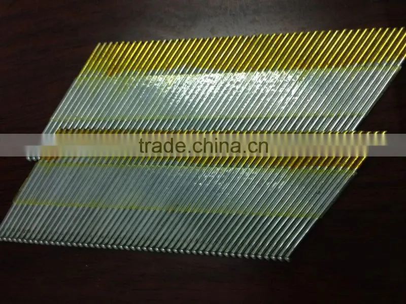 Hot sale 21-degree Plastic strip nails