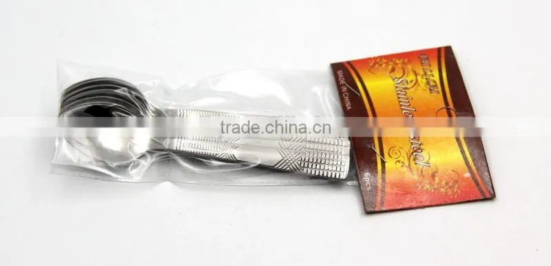 Top quality stainless steel & metal spoon for drinking tea
