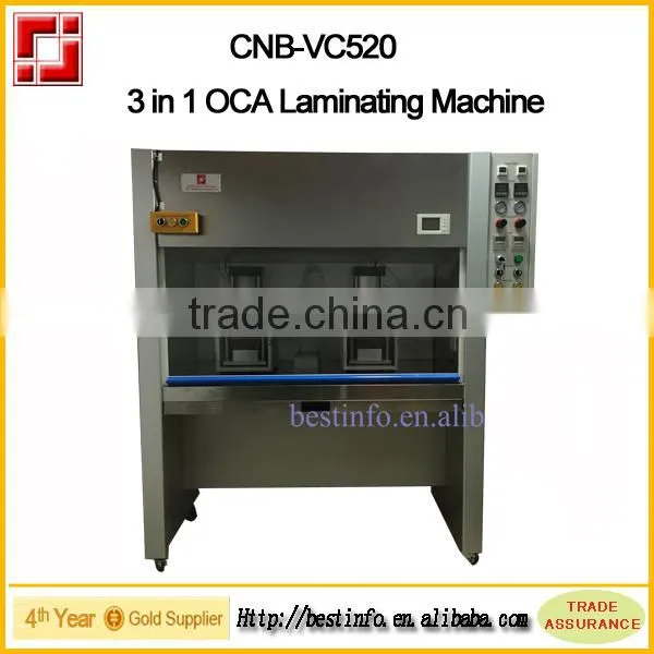 Big oca lcd glass lamianting machine double operation station lcd repair machine