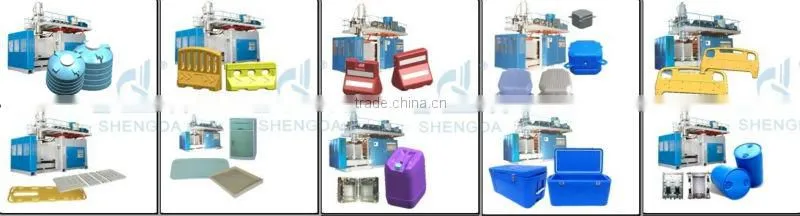 Blow mold of Plastic traffic barrier