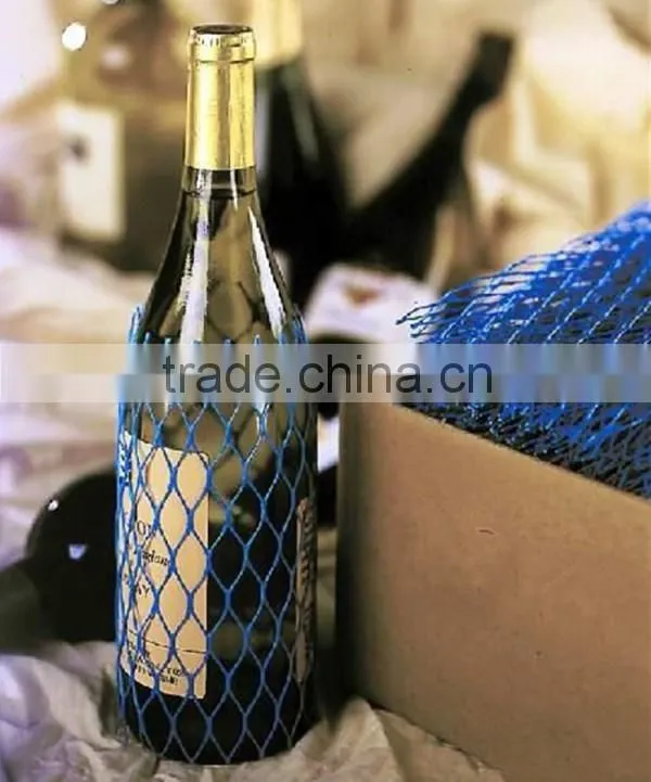 PE protective sleeve net for winebottle