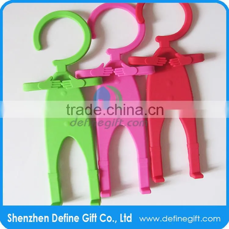 Flexible Hook Multifunction Human Shape Mobile Phone Charging Hanger