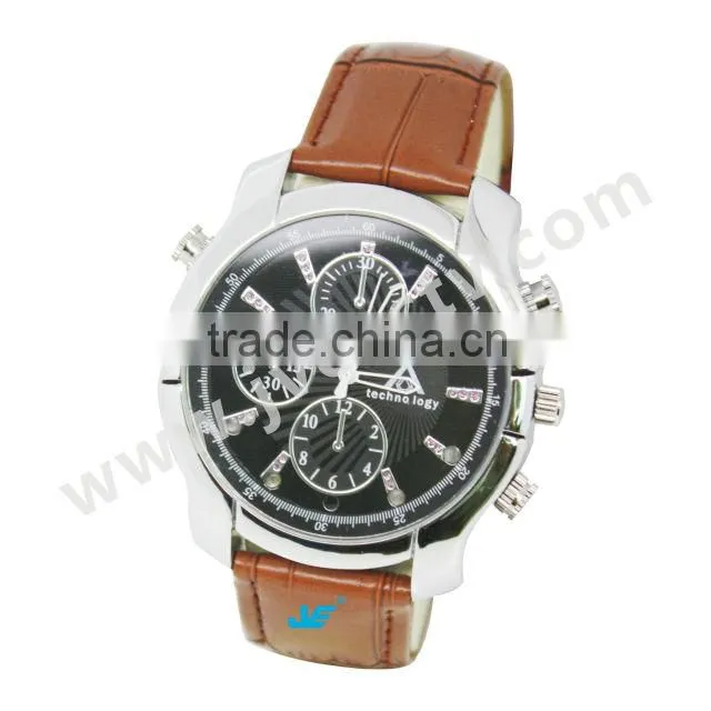 JVE-3105G-7 Wireless Waterproof watch camera 1080P, IR night vision camera watch hidden camera