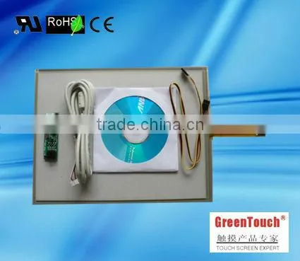 Green Touch 15.6inch 4 Wire resistive Touch Screen Panel with USB cable