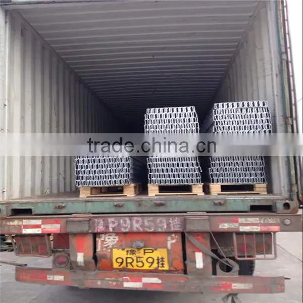 solar steel U channel for solar ground mounting brackets galvanized steel U channel structure