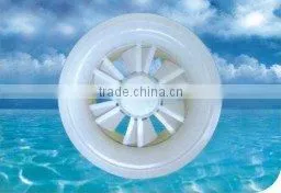Variable swirl Eddy air diffuser