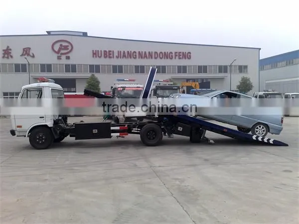 high quality 4*2 FAW jiefang flated towing truck sale