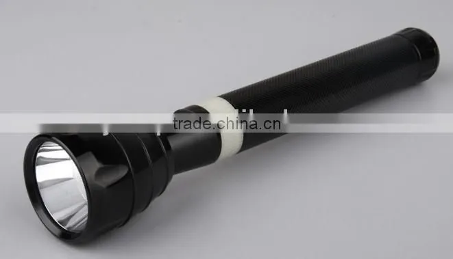 Aluminium rechargeable torch / flashlight