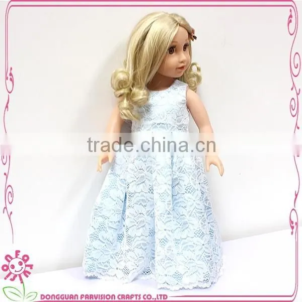 18 inch customized vinyl fashion doll