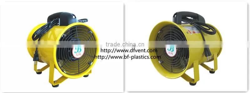 220V Industrial Portable Ventilator 8" 12"