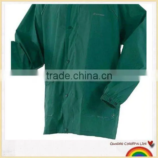 Outdoor waterproof PVC rainsuit