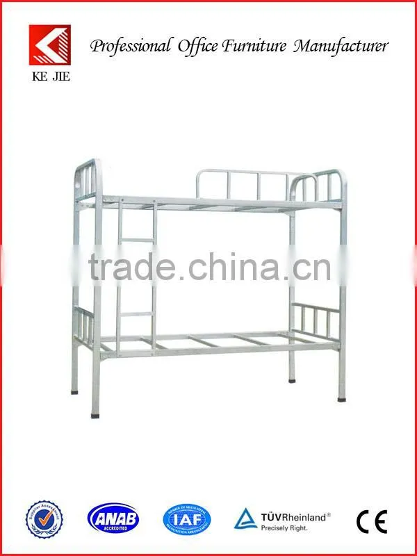 High Quality Student Bunk Bed with Desk , Stainless Steel Shop Bunk Bed