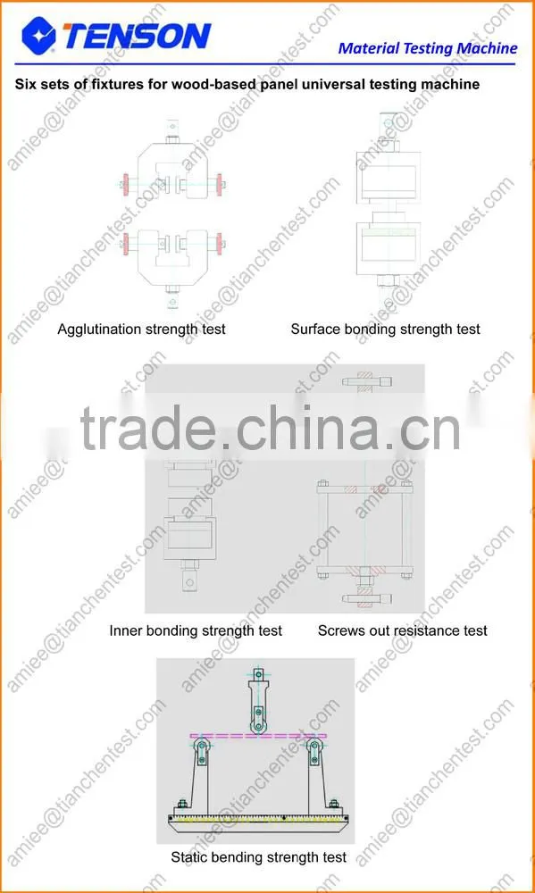 Wood-based Panel Universal Testing Machine 10kN Digital Display