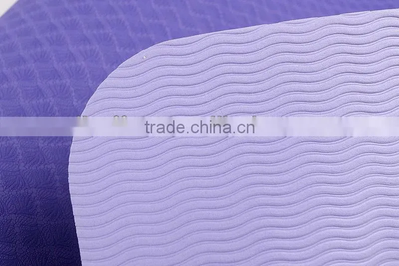 TPE yoga mat; thick mat