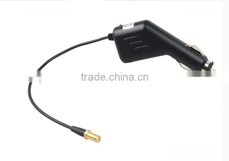high gain active car charge gps antenna sma connector in china