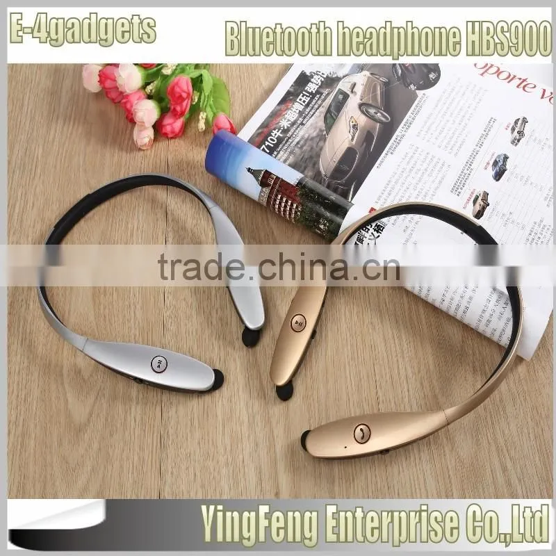 Bluetooth headset HBS-900 CSR 4.0 high quality voice, New handsfree sport wireless headset for iphone for samsung for HTC