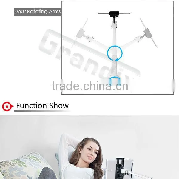 Adjustable height adjustable ergonomic monitor stand