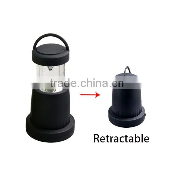 (100025)Super bright camping telescopic rotating lamp collapsible multifunction camping lantern