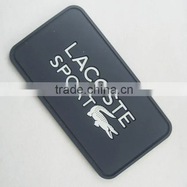 rubber badge