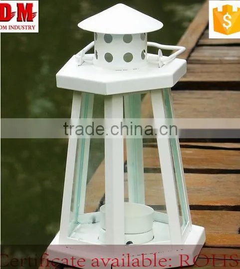 Durable Colorful Iron Home Decoration Hurricane Lamp