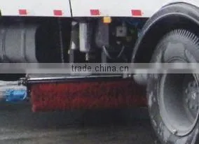 Washing and sweeping vehicle