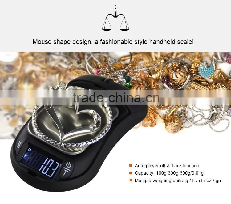 Electronic Hot Sale Mini 0.01g Digital Pocket Scale UW-338