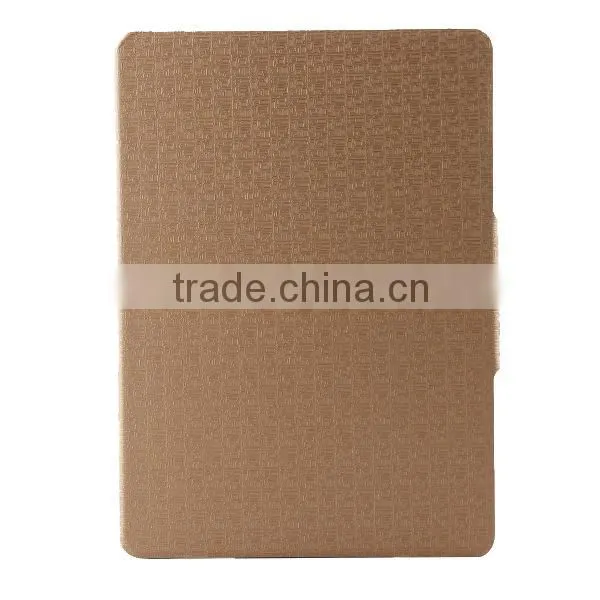 2014 new products fashion pu leather wallet case cover for apple ipad 6 D0141