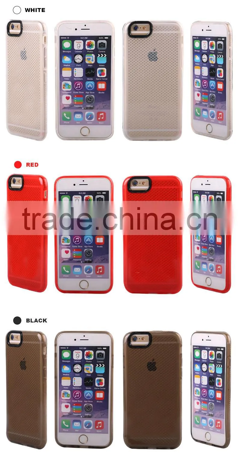 Merry Christmas nets pattern tpu unbreakable smart cover case for ip6