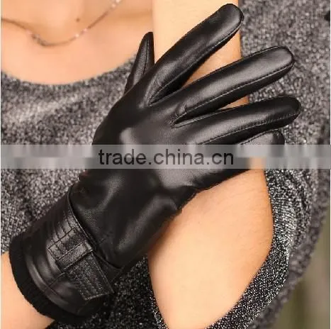 High-level Ethiopian Lady dress goat leather gloves