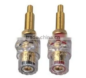 Binding Post Adapter for Speaker Amplifier 4MM Banana Plug