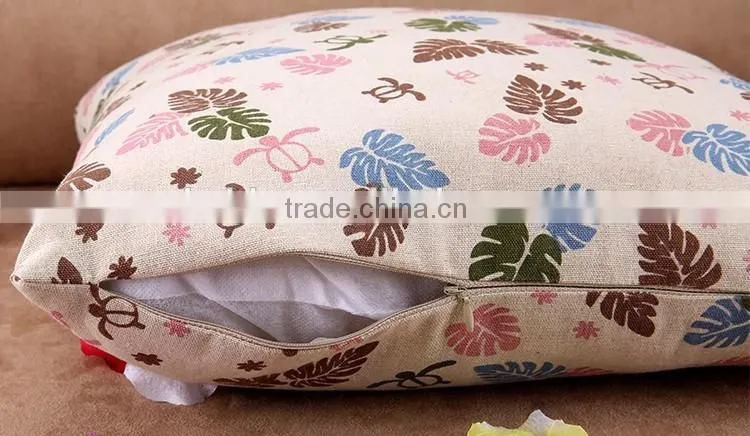Cotton And Linen Fabric Home Decoration Cushion Cover Wholesale