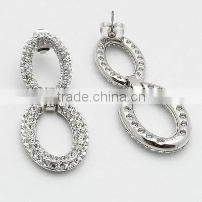 925 Silver Crystal Engagement Full Set Jewellery