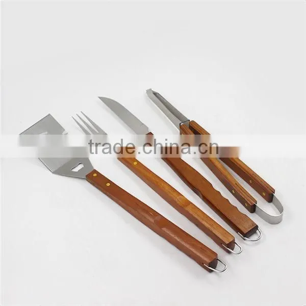 Durable stainless steel bbq tools set