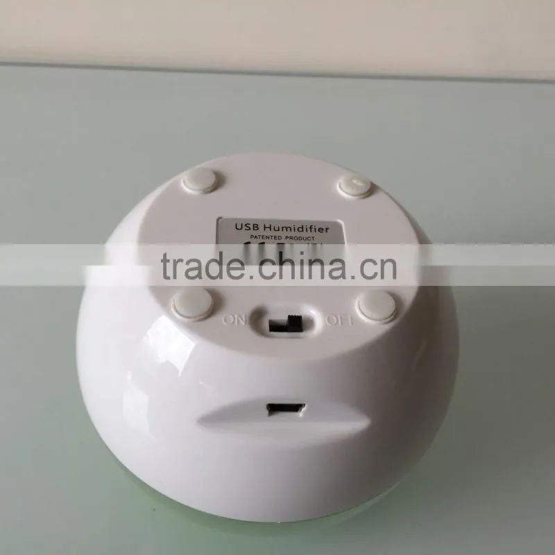 5V Ultrasonic Air Humidifier Atomizer With Blue LED Light
