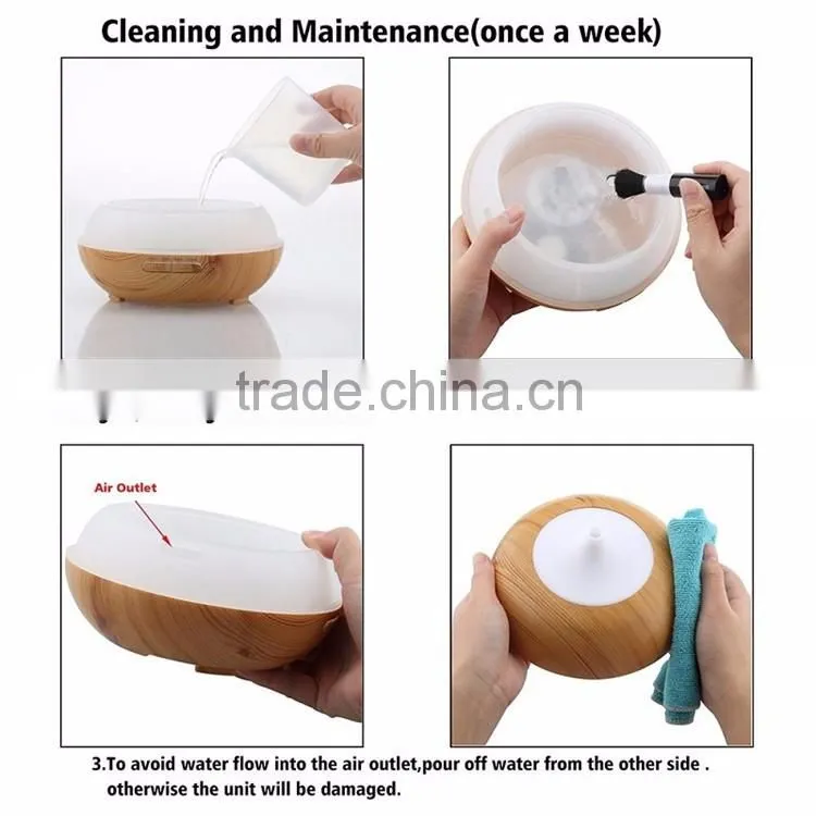 Health Care Portable Essential Oil Diffuser Whisper Quite Air Aroma Diffuser