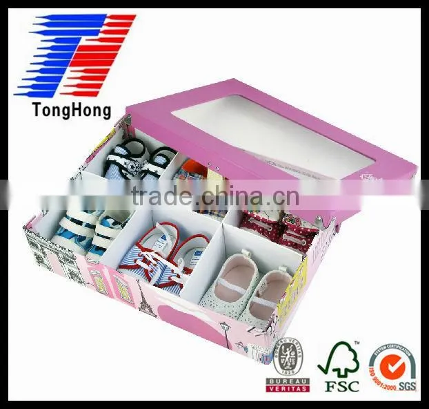 Latest design good quality hand made paper pillow box for sale