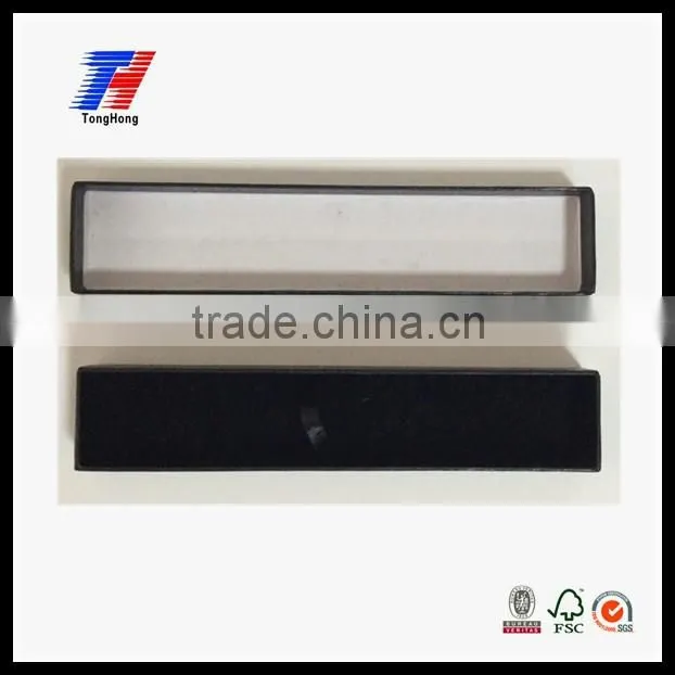 manufacturuer for custom logo ribboned inside gift paper jewelry box