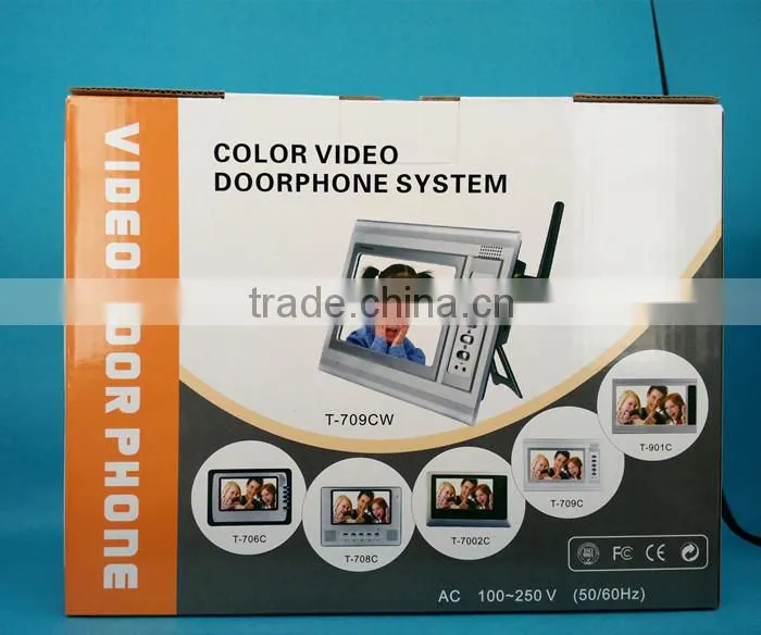 7 inch video door gsm wifi interphone