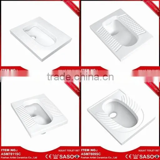 China Oem Manufacturer Flush Pipe Squatting Toilet Factory