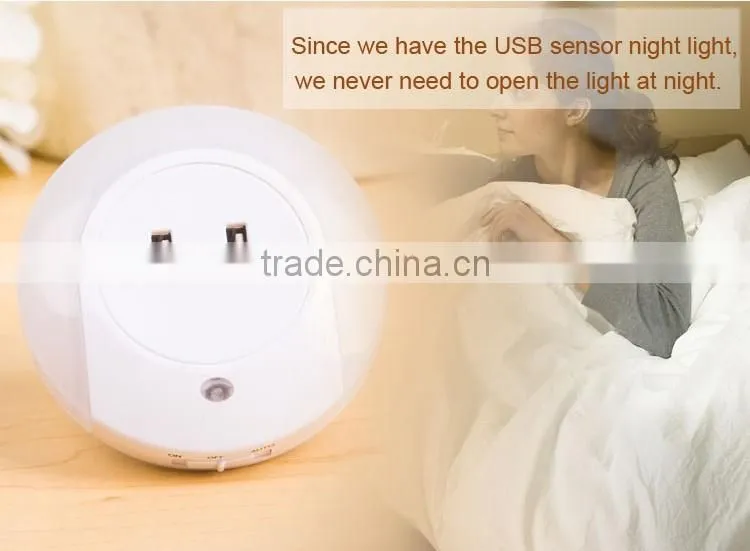 CE ROHS bedroom sensor night light