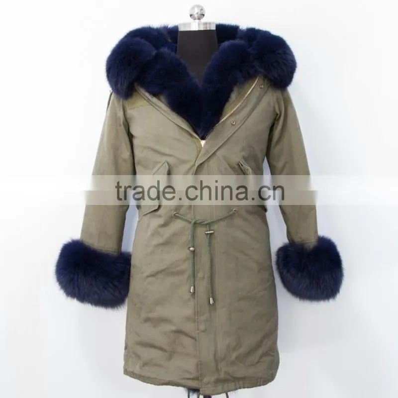 PK019 New design factory price women parka jacket