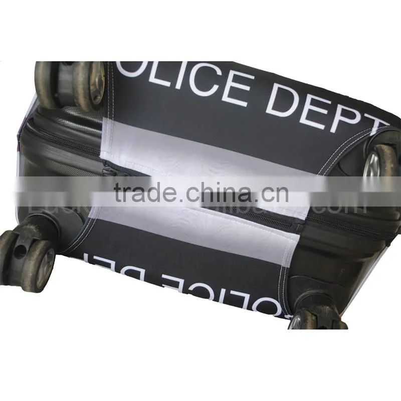 Luckiplus Wholesale protective cute spandex luggage cover Luggage trolley case Cover,waterproof luggage cover